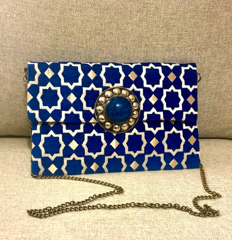 Zellige-Sac a main Artisanal Marocain