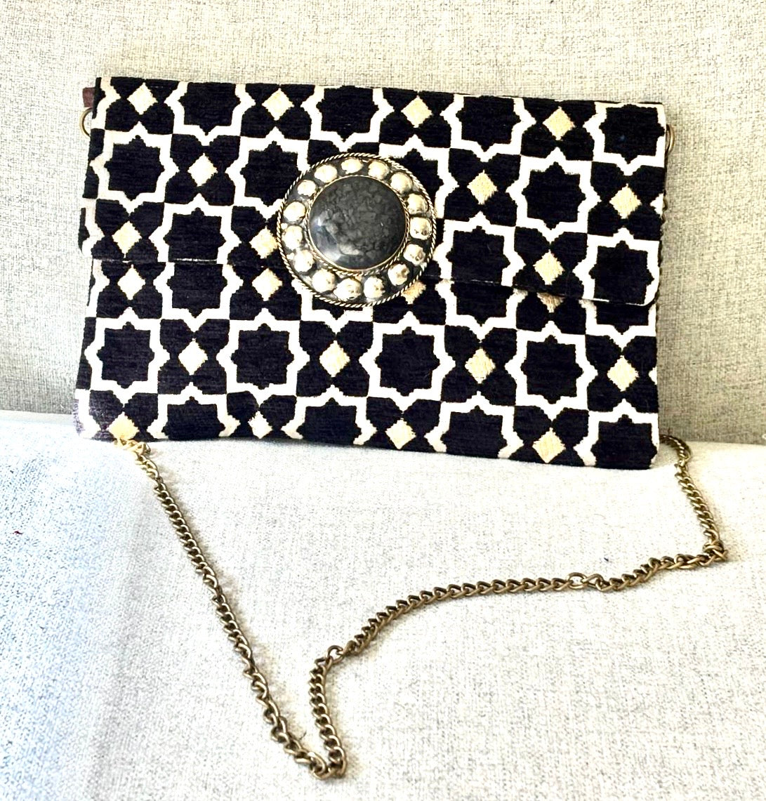 Zellige-Sac a main Artisanal Marocain
