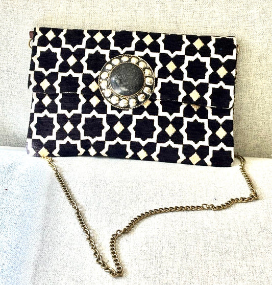 Zellige-Sac a main Artisanal Marocain