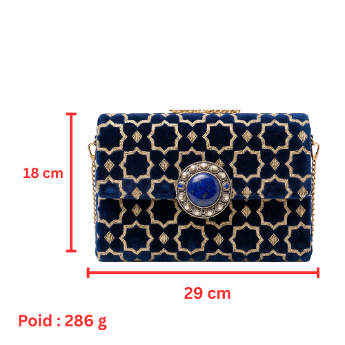 Zellige-Sac a main Artisanal Marocain