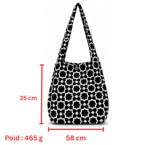 CHIC-Zellige – Sac Tote Artisanale Marocaine