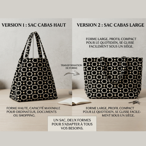 CHIC-Zellige – Sac Tote Artisanale Marocaine