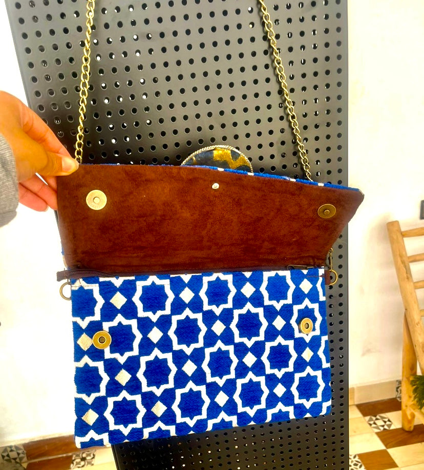 Zellige-Sac a main Artisanal Marocain