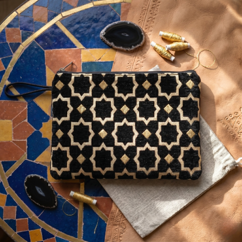 Perle d’Atlas – Pochette Artisanale Marocaine