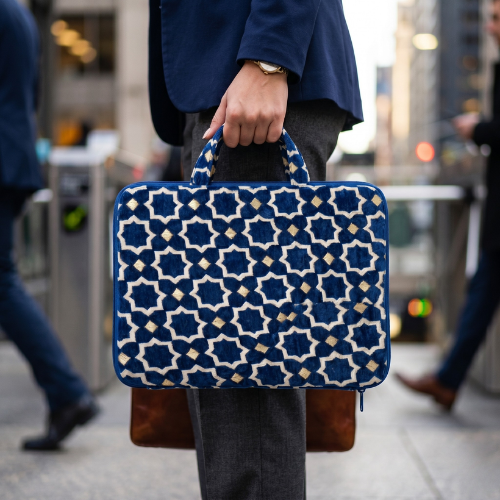 ATLAS TECH – Pochette PC Artisanale Marocaine