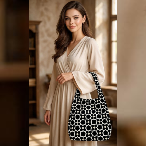 CHIC-Zellige – Sac Tote Artisanale Marocaine