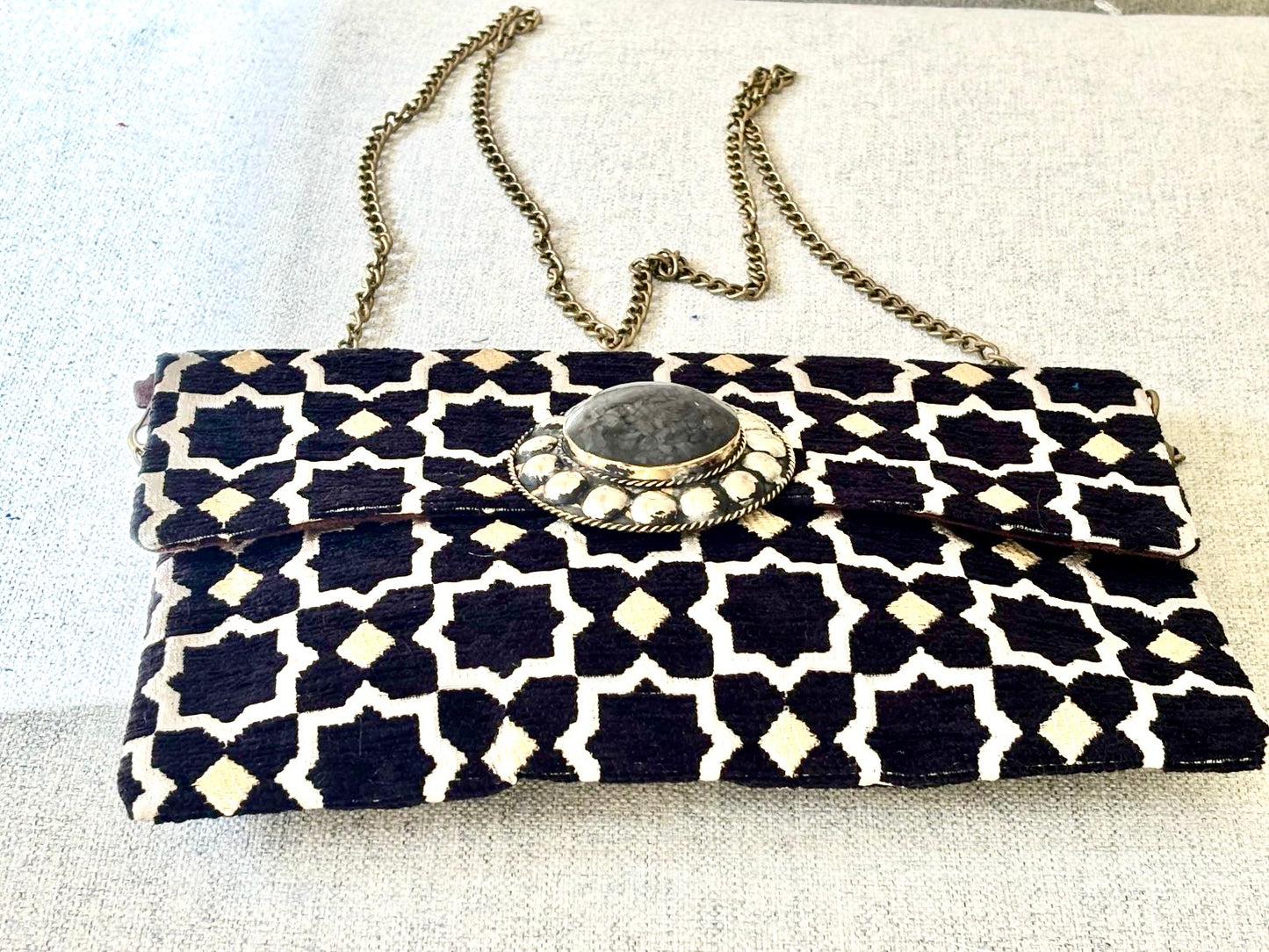 Zellige-Sac a main Artisanal Marocain