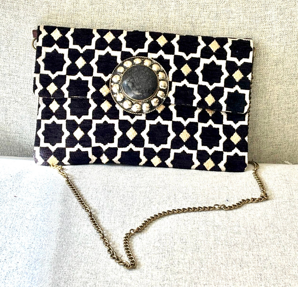 Zellige-Sac a main Artisanal Marocain